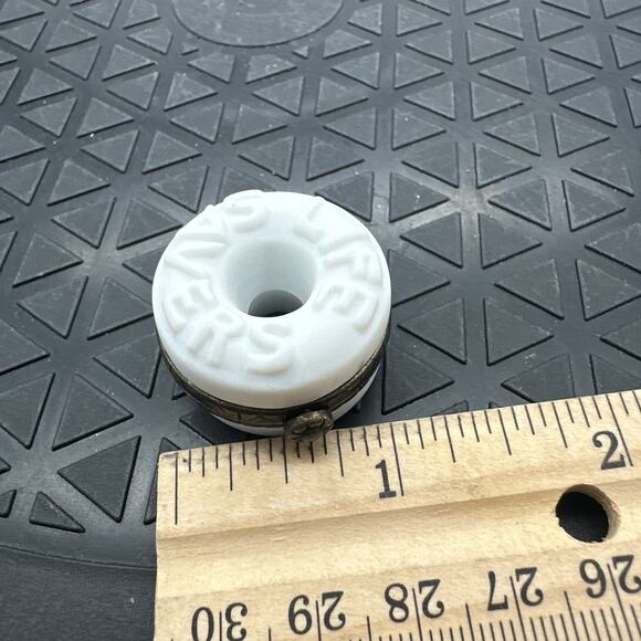 Porcelain Hinged Box Life Savers Mint PHB Lifesaver peppermint Candy - Picture 5 of 5